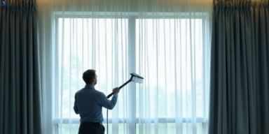 Commercial curtain stain removal service warranwood-vic hotels offices restaurants
